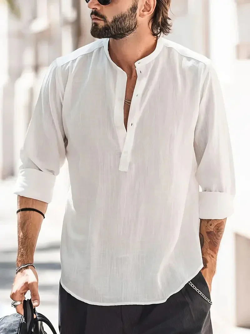 Smart Casual Beach Shirt