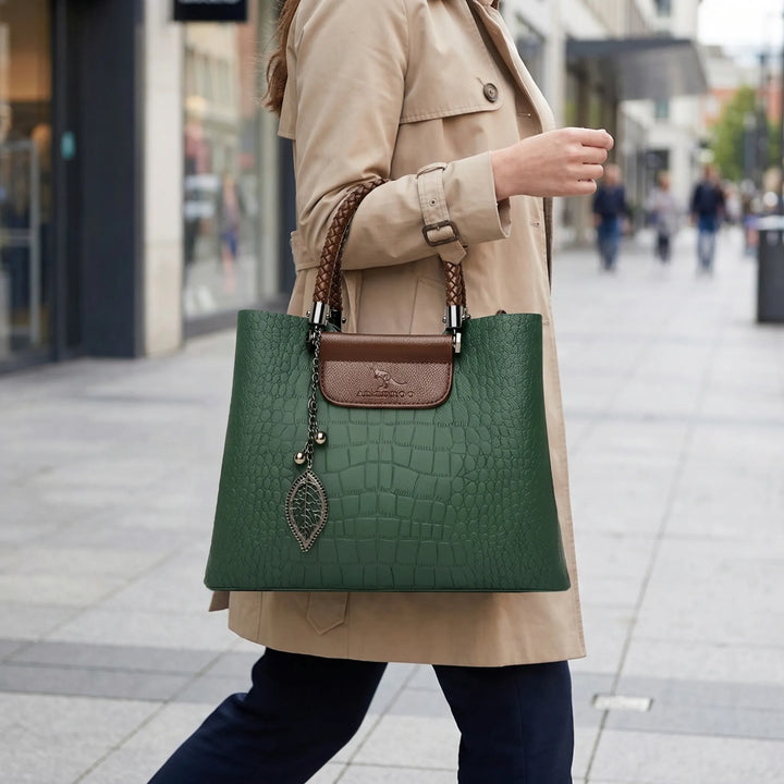Luxe Teak Handbag for women