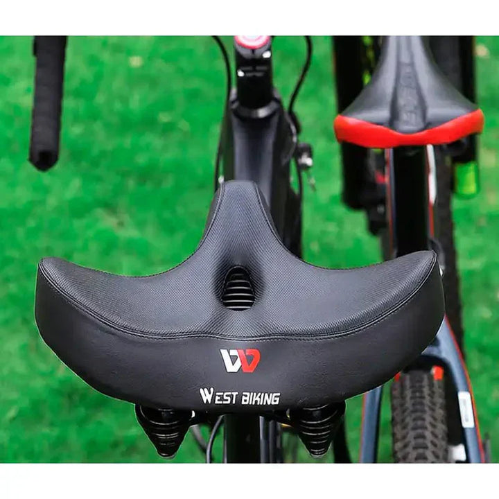 CyclePad Comfortable Bicycle Saddle with Extra Wide Seat