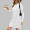 Long Sleeve Round Neck Dress