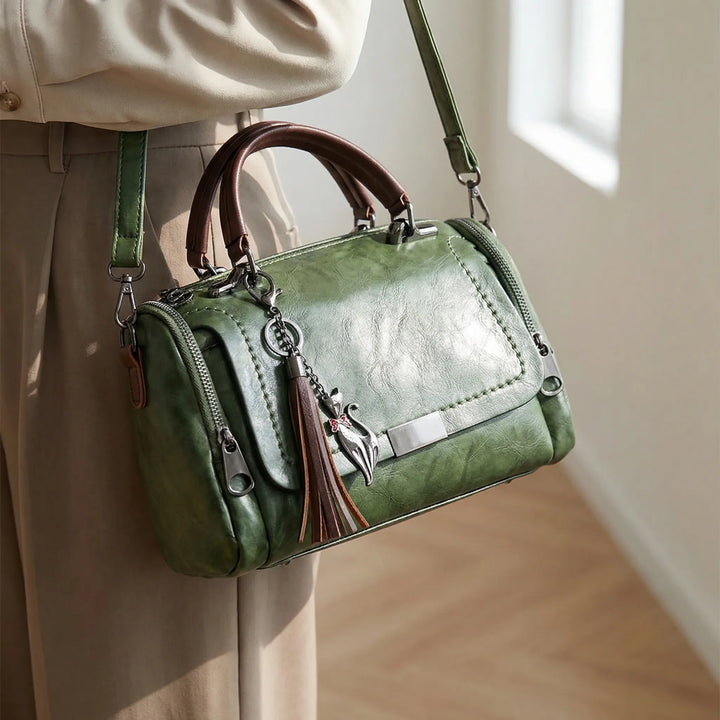 Shoulder Bag with Detachable Strap for women
