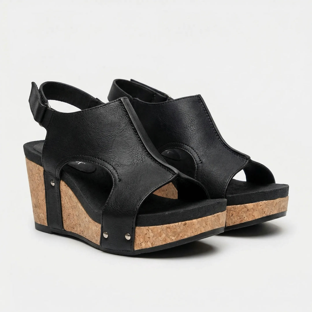 Designed for balance Leather Sandals for women