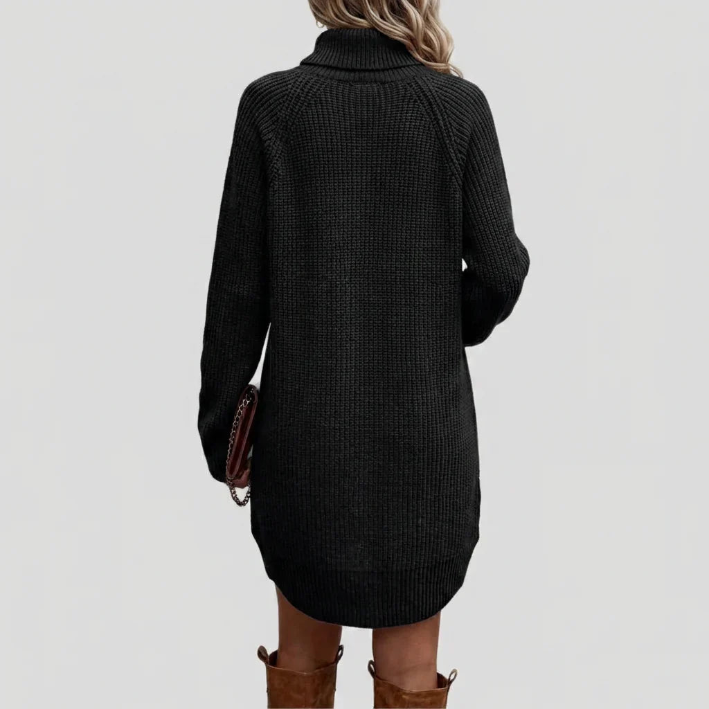 Elegant Knitted Dress for Women