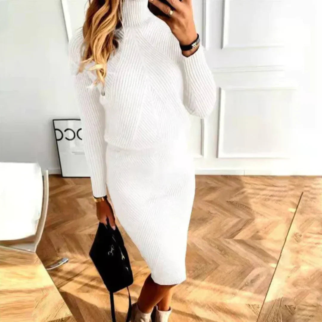 Women’s Knit Pullover Dress – Cozy Style with Everyday Warmth