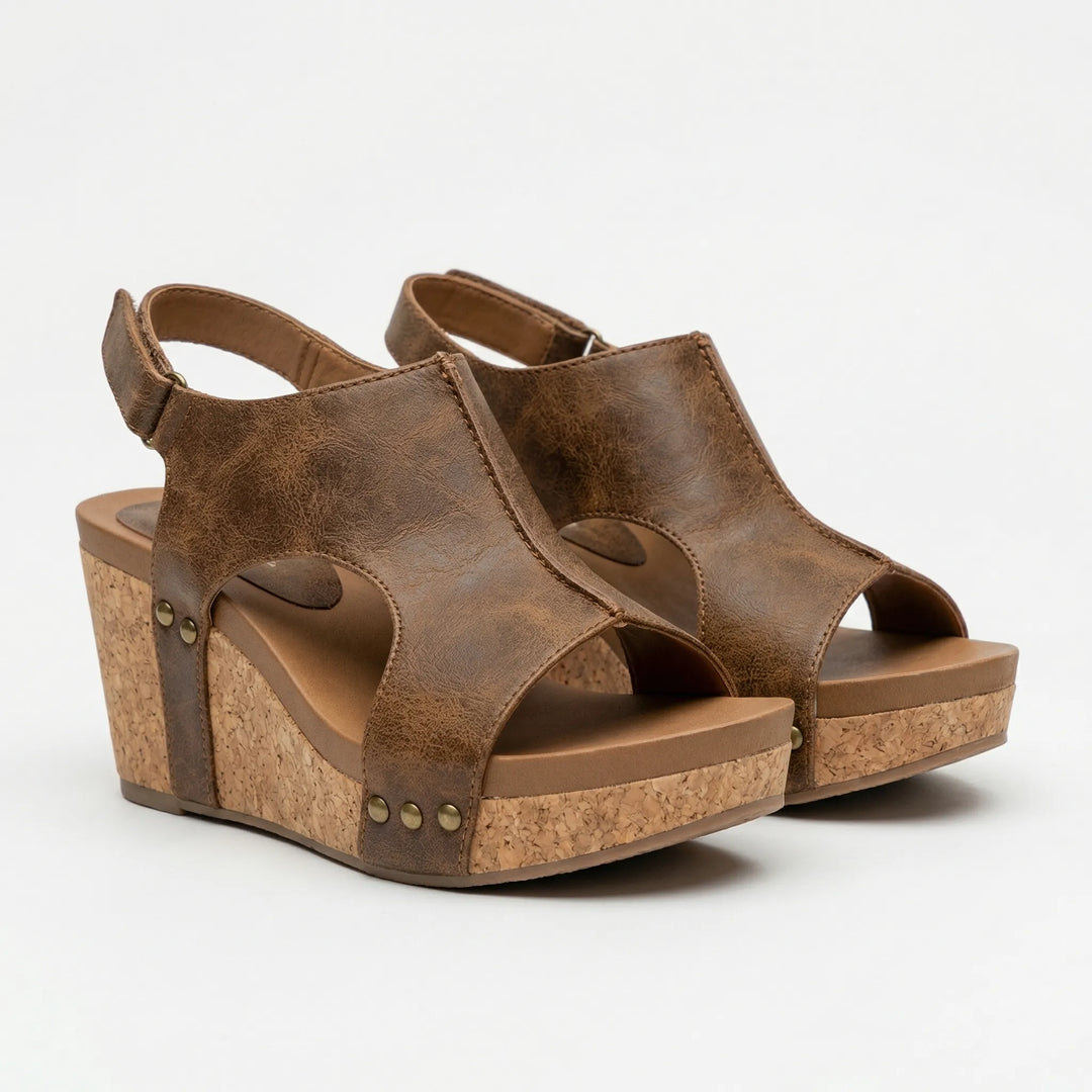 Designed for balance Leather Sandals for women