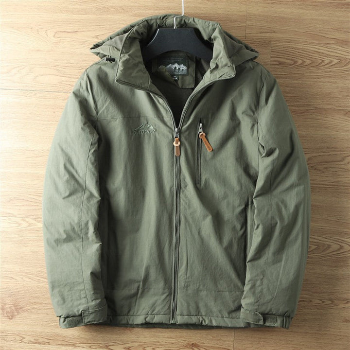 Men’s Waterproof Breathable Outdoor Jacket with Hood