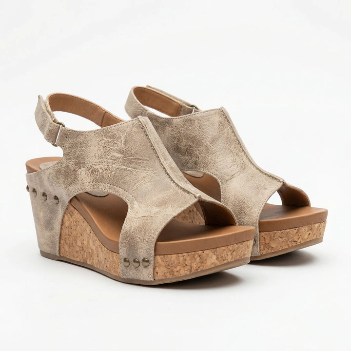 Designed for balance Leather Sandals for women