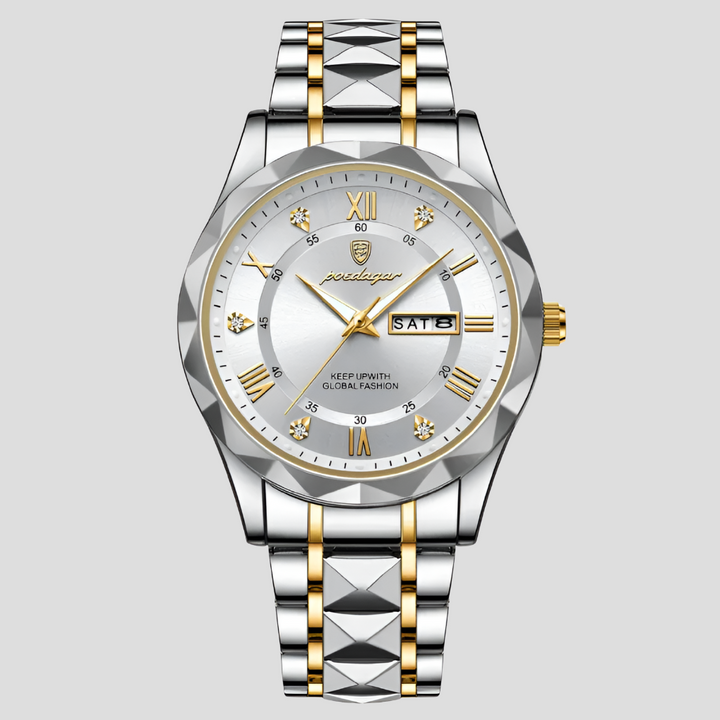 Everyday Business Wear Luxury Men’s Stainless Steel Watch