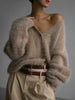 Women’s Luxe fine wool Cardigan