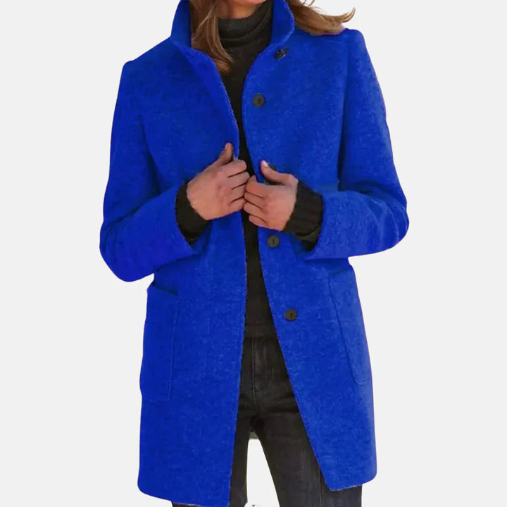Vintage Tweed Coat with Sophisticated Charm