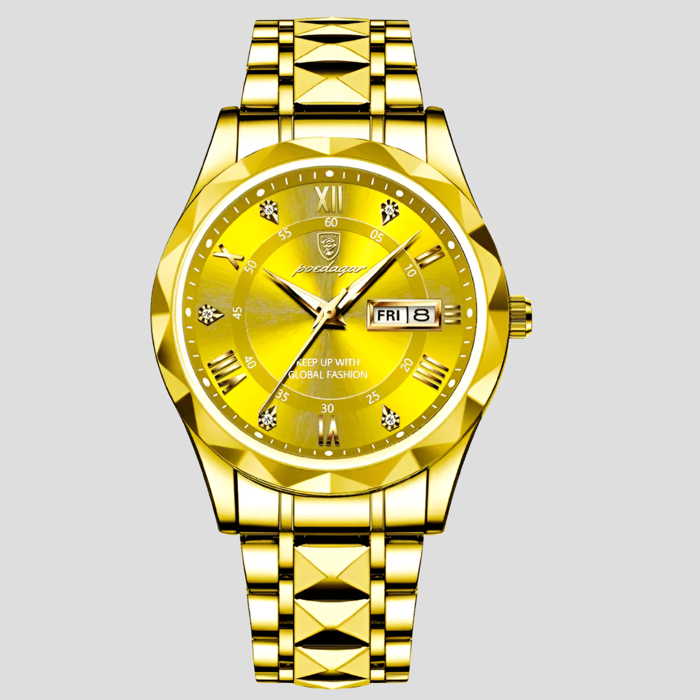 Everyday Business Wear Luxury Men’s Stainless Steel Watch