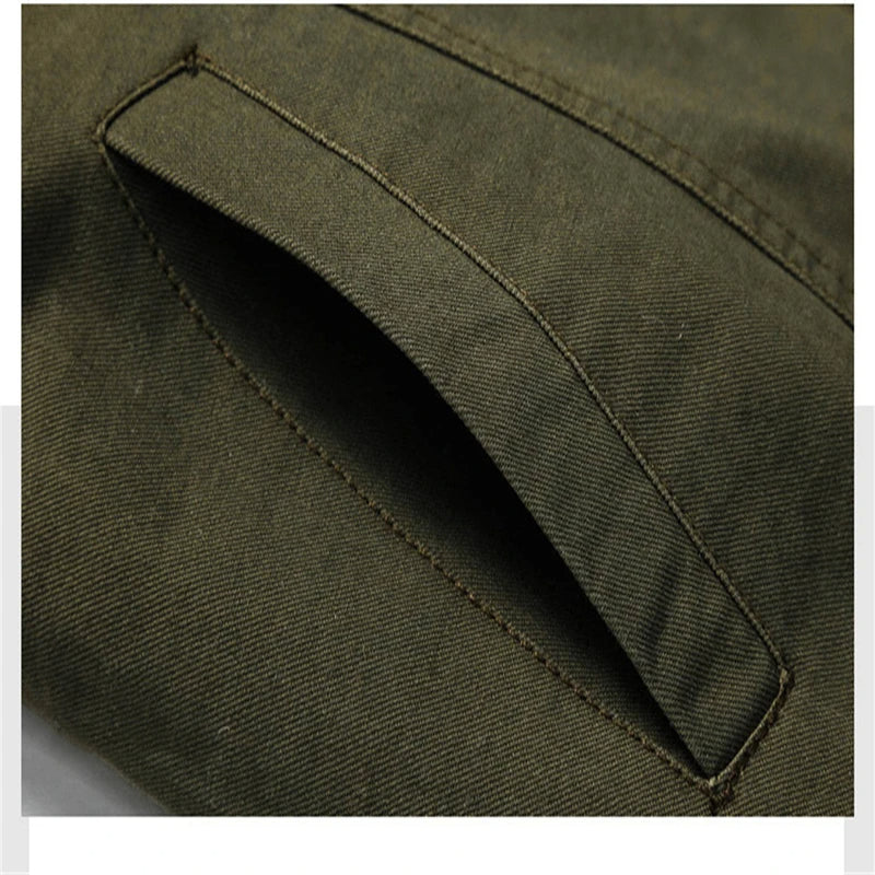 Men's Mid-Season Military Jacket – Rugged Style &amp; Everyday Functionality