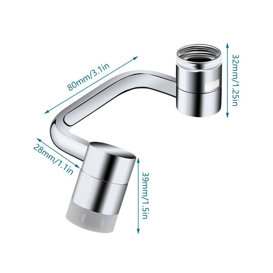 1080° Rotating Universal Faucet Extender
