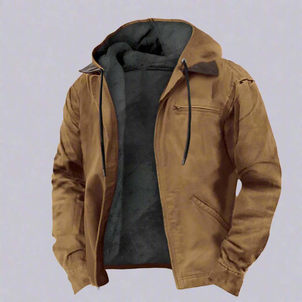 Classic Hooded Jacket for Men