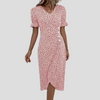 Women’s Elegant Floral Midi Dress