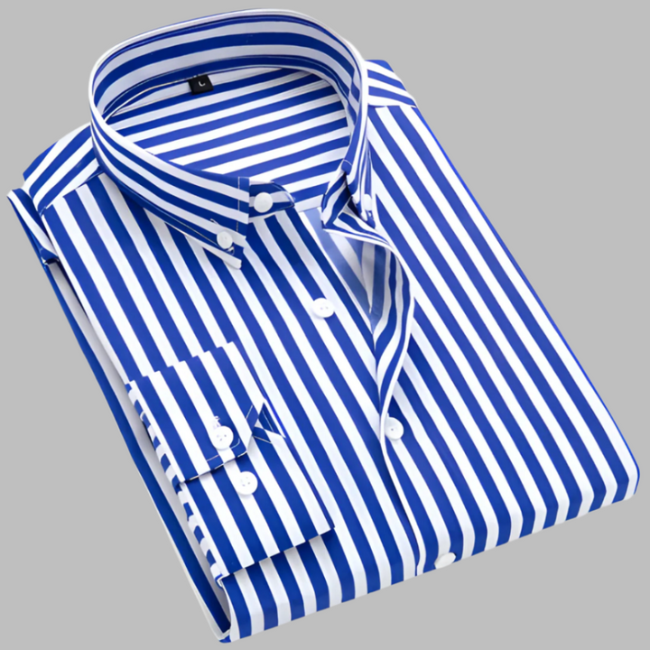 Men’s Plaid Oxford Cotton Shirt