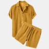 BreezeSet – Men's Corduroy Shorts Set