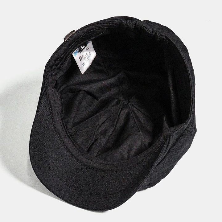 Vintage Retro Flat Cap for Men