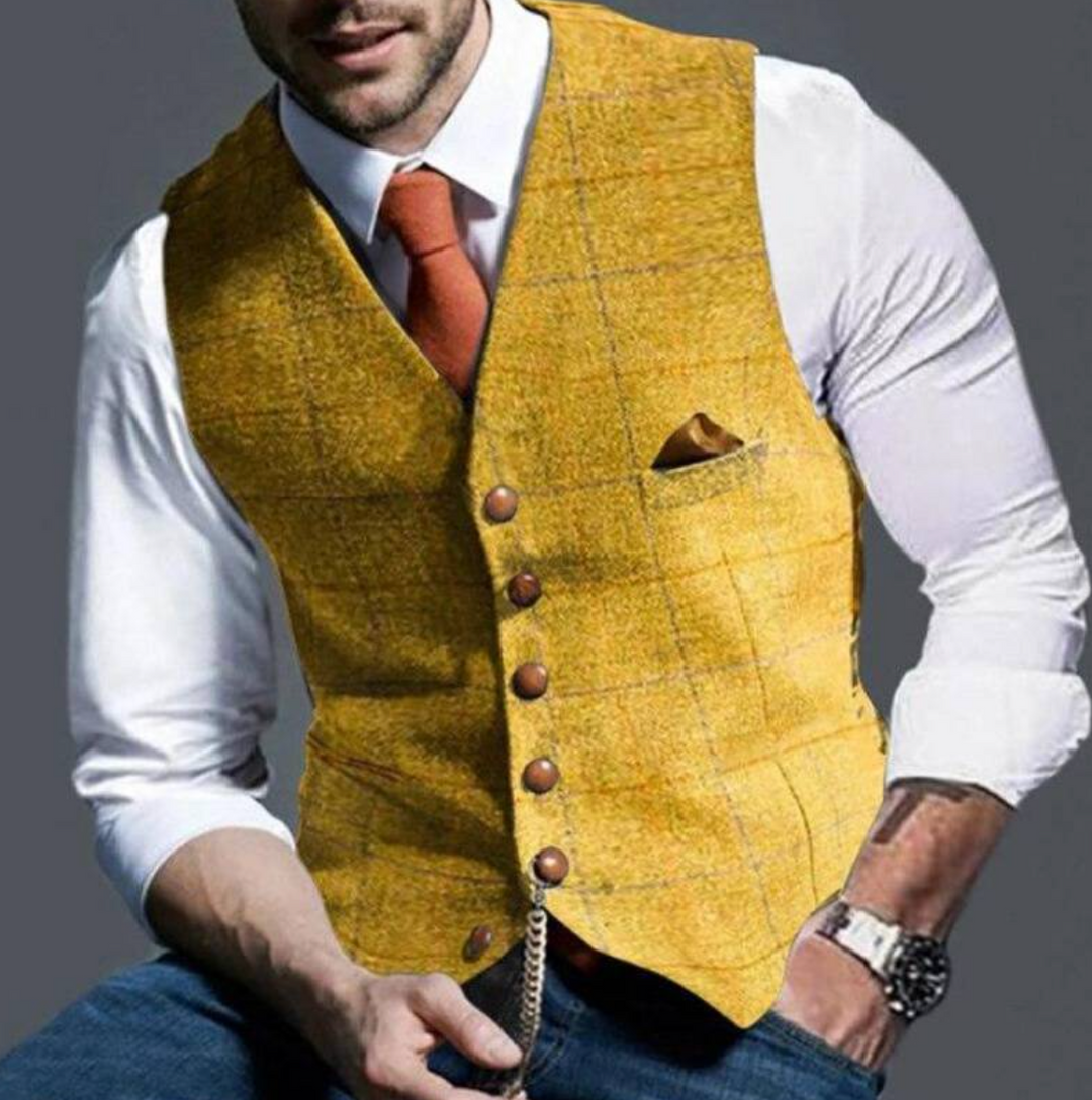 Men’s Vintage Vest – Classic Style with Modern Edge
