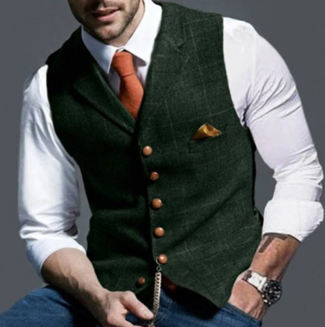 Men’s Vintage Vest – Classic Style with Modern Edge