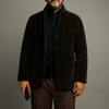 Men’s Retro Casual Solid Color Jacket