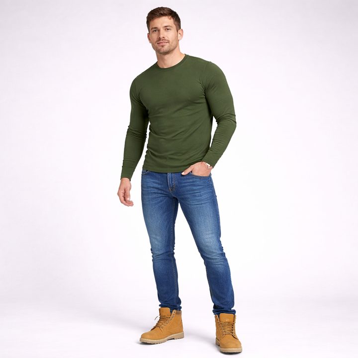 Street Tee – Trendy &amp; Comfortable Long Sleeve T-Shirt