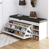 3-in-1 Shoe Cabinet with Bench