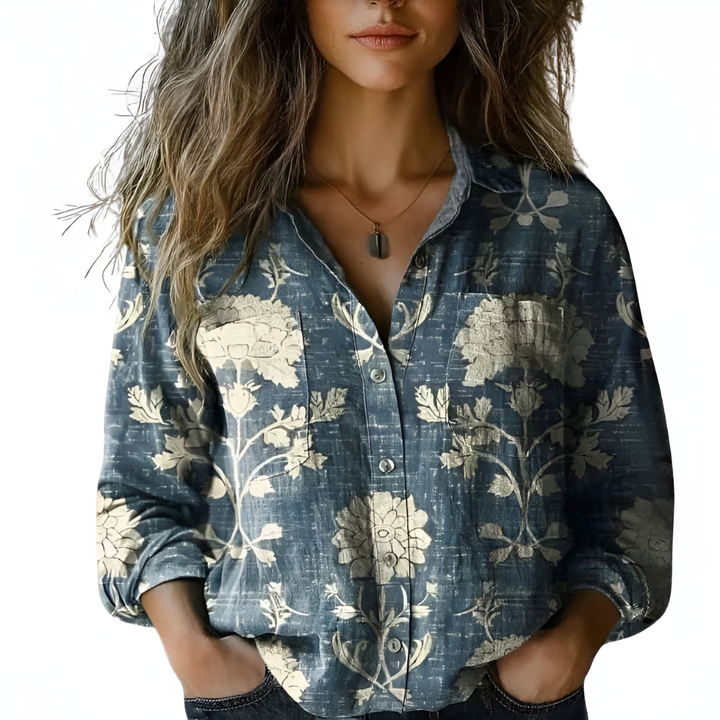 Folk Pattern Blouse