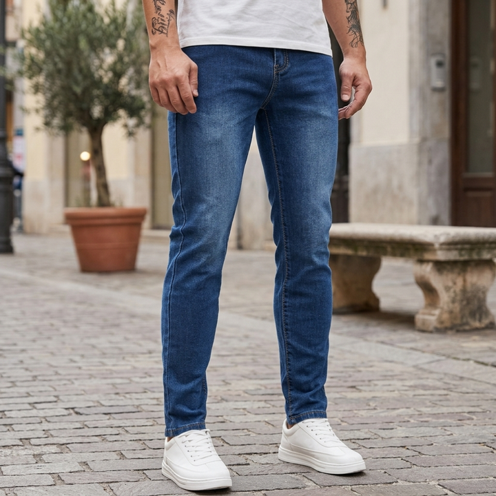Men's Slim Fit Casual Stretch Denim Jeans