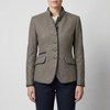 Women’s Lapel Collar Blazer – Button Front Style