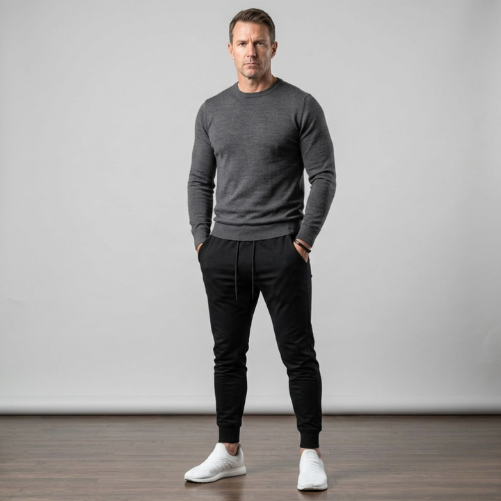 Slim Fit Jogging Pants for Men