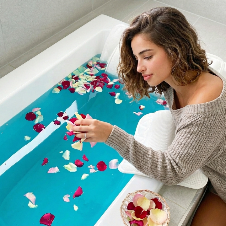 Luxe Full Body Bathtub Pillow