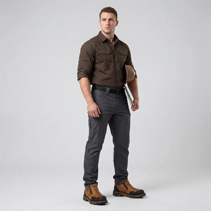 Men's Ankle Boots with Skull Accent Bold Style Meets Everyday Comfort