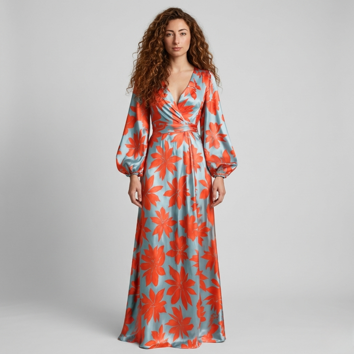 Fashionable European-Style Dress