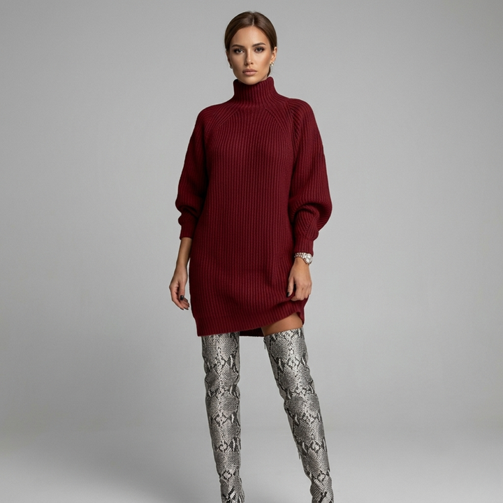 Cozy Oversized Knit Sweater for Women