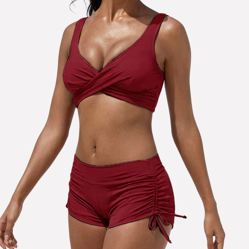 Women's Printed Two-Piece Swimsuit
