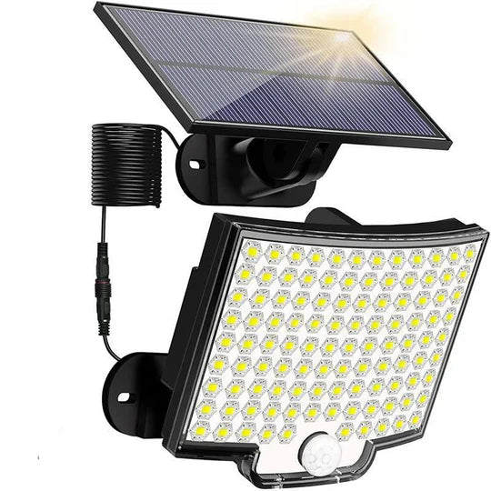 106 LED Solar Outdoor Light with Motion Sensor