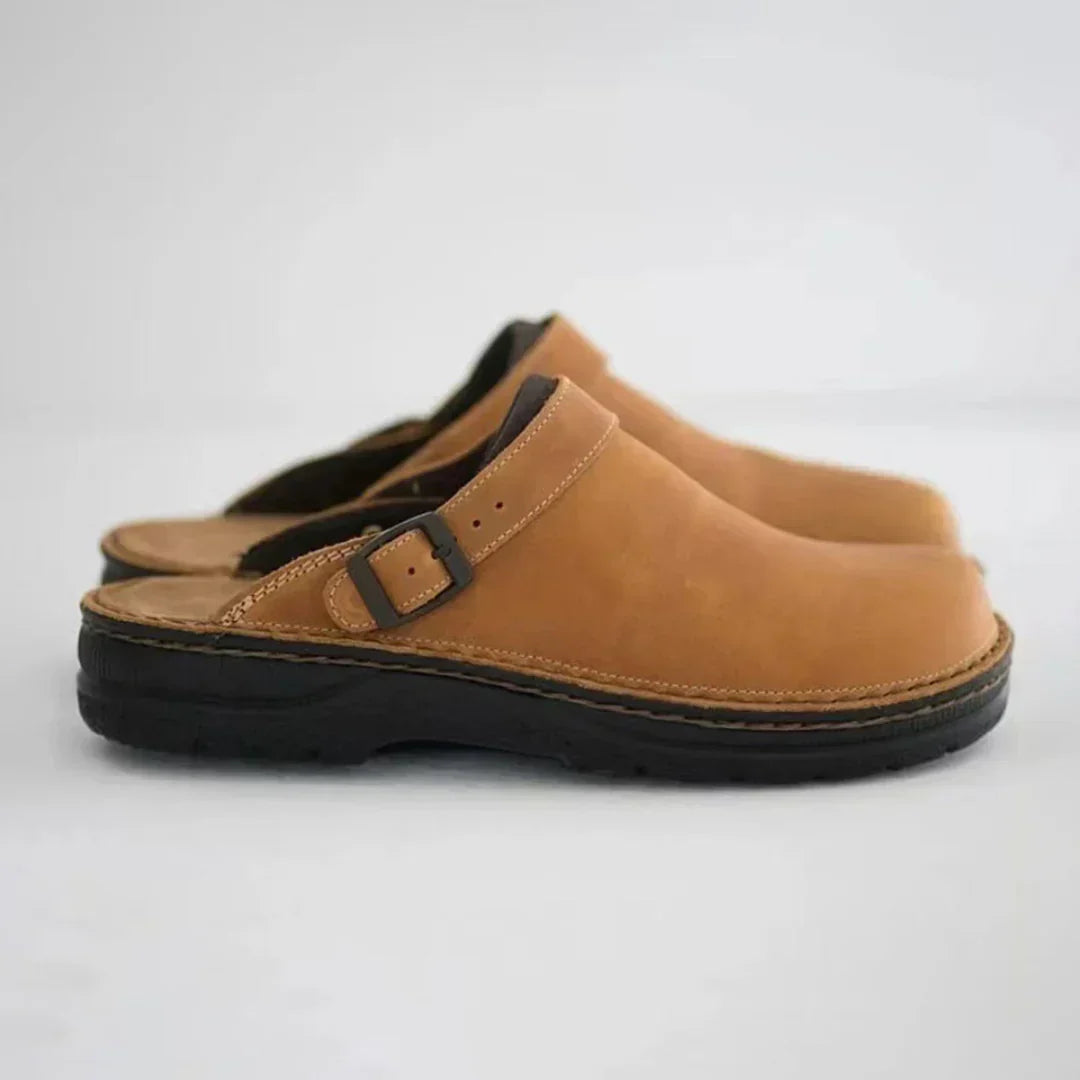 Leather Slippers
