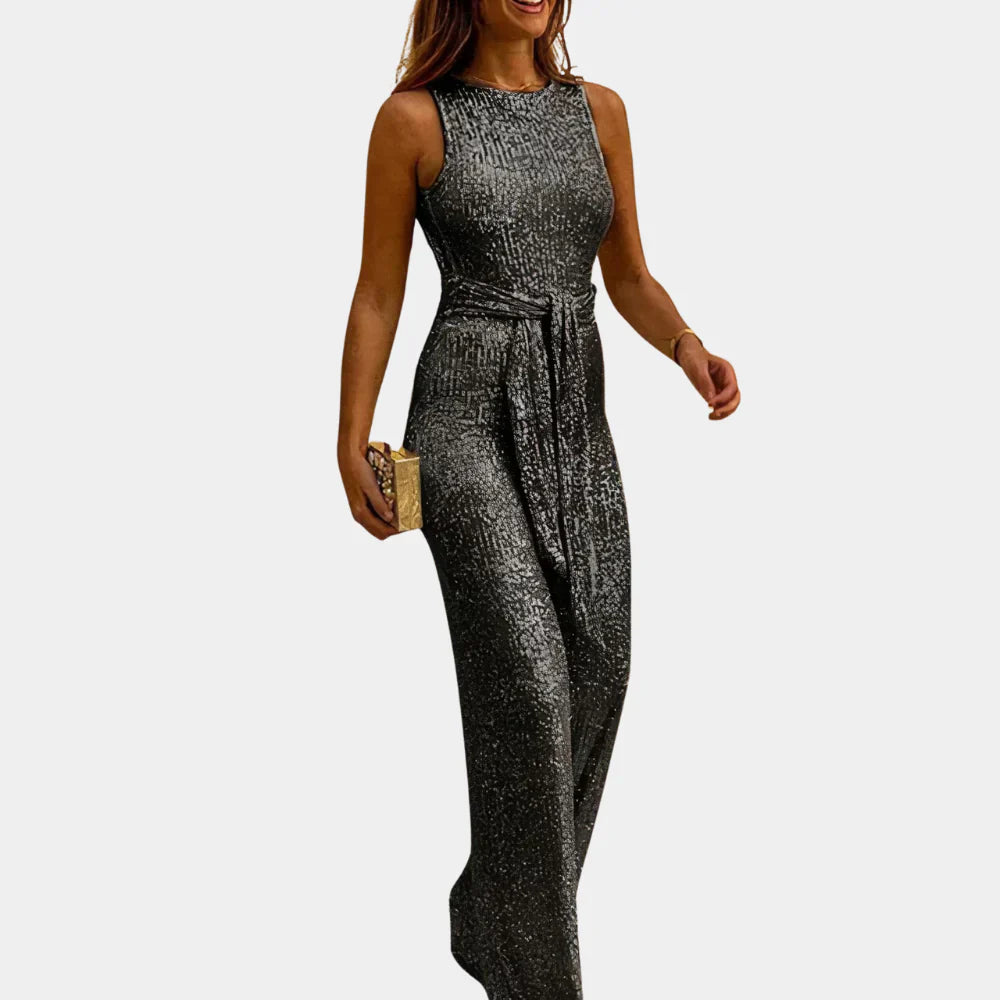Womens Glitter Jumpsuit