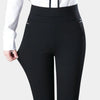 Stretch High-Waist Pants with Comfortable Fit