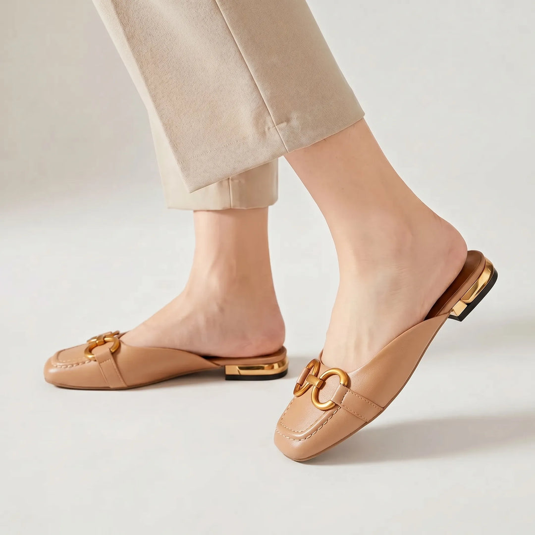 Novarra - Backless Slip-On Mules