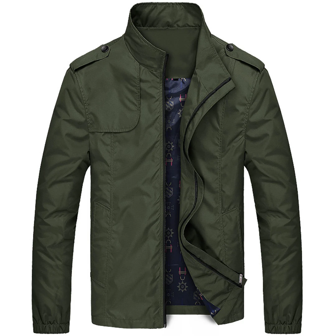 Elegant Men's Jacket with Vintage Look