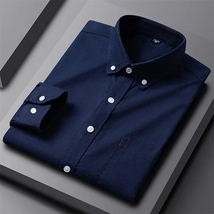 Classic Oxford Button-Up Shirt