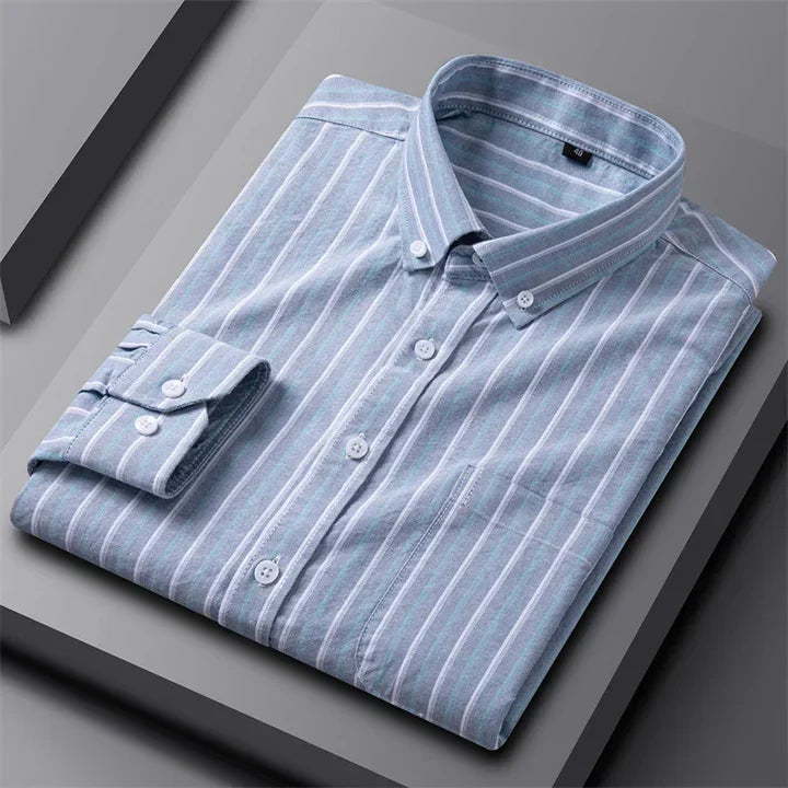 Classic Oxford Button-Up Shirt
