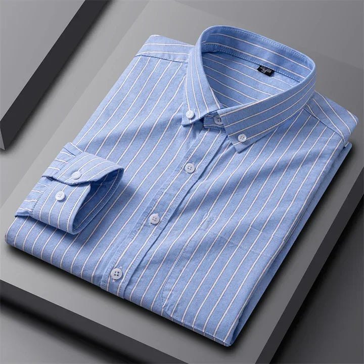Classic Oxford Button-Up Shirt