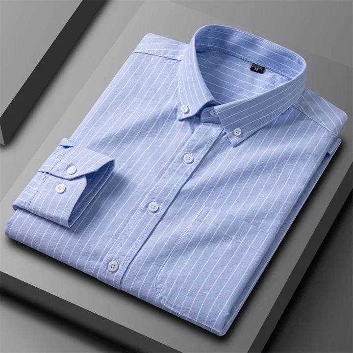 Classic Oxford Button-Up Shirt