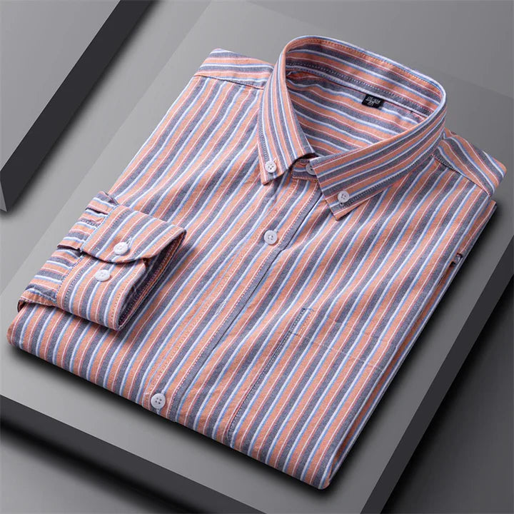 Classic Oxford Button-Up Shirt