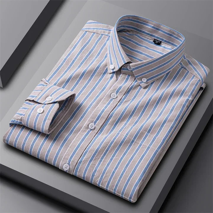 Classic Oxford Button-Up Shirt