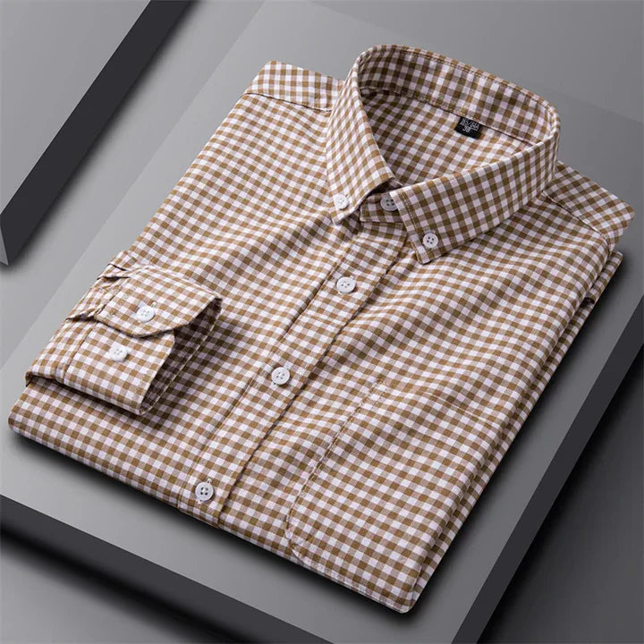 Classic Oxford Button-Up Shirt