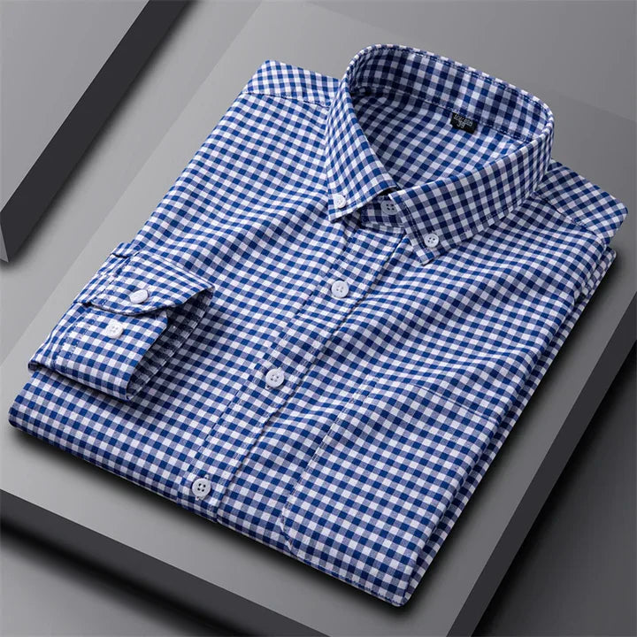 Classic Oxford Button-Up Shirt